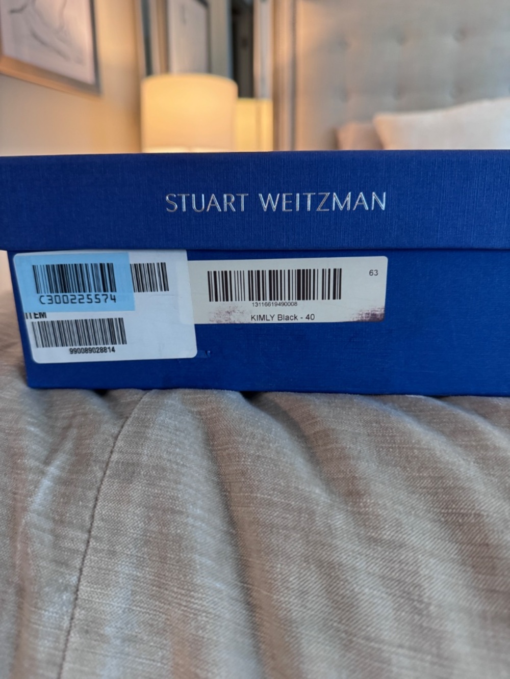 Stuart Weitzman Black Heels Size 40 - Picture 6 of 6